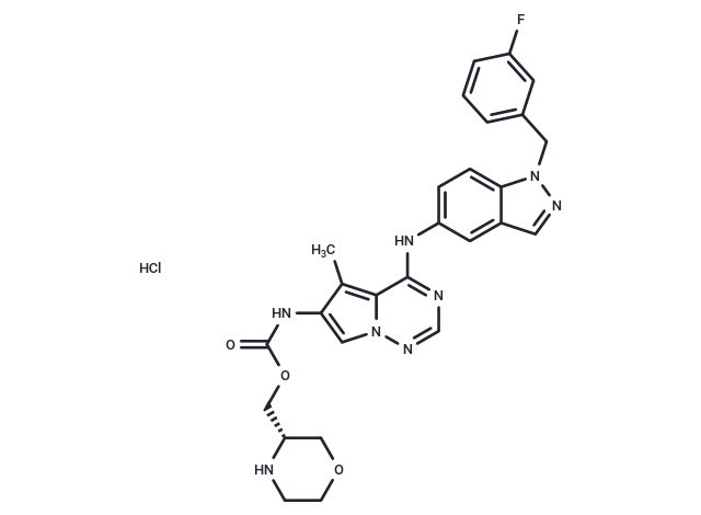 BMS-599626鹽酸鹽,BMS-599626 Hydrochloride