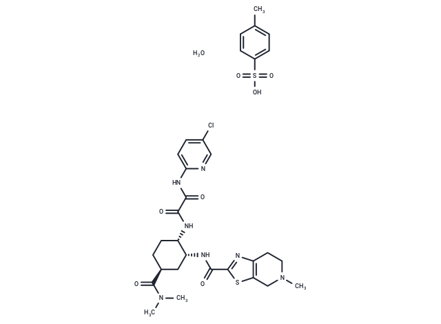 化合物 班對甲苯磺酸鹽一水化合物,Edoxaban Tosylate Monohydrate