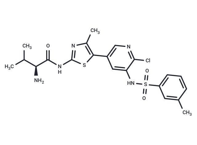 化合物 CHMFL-PI3KD-317,CHMFL-PI3KD-317