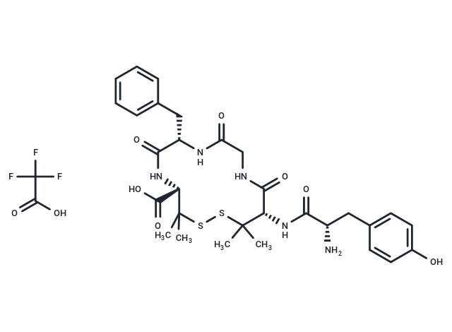 化合物DPDPE TFA,DPDPE TFA (88373-73-3 free base)