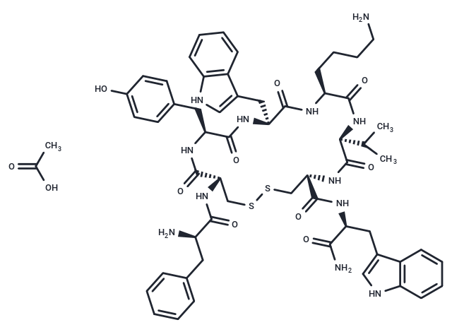 醋酸伐普肽,Vapreotide acetate