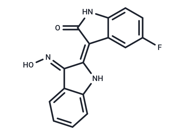 化合物 5'-Fluoroindirubinoxime,5'-Fluoroindirubinoxime