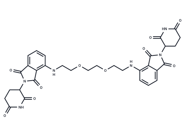 化合物Homo-PROTAC cereblon degrader 1,Homo-PROTAC cereblon degrader 1