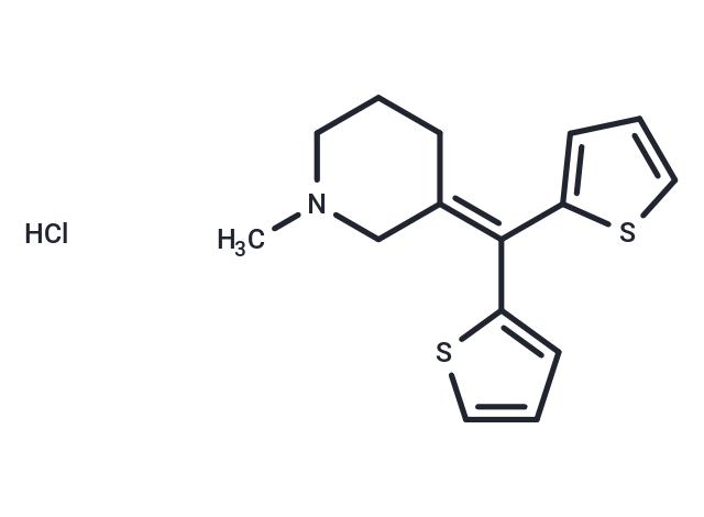 化合物 Tipepidine hydrochloride,Tipepidine hydrochloride