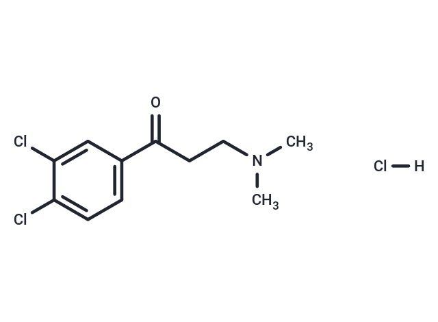 1-(3,4-二氯苯基)-3-(二甲基氨基)丙-1-酮鹽酸鹽,Antitrypanosomal agent 1