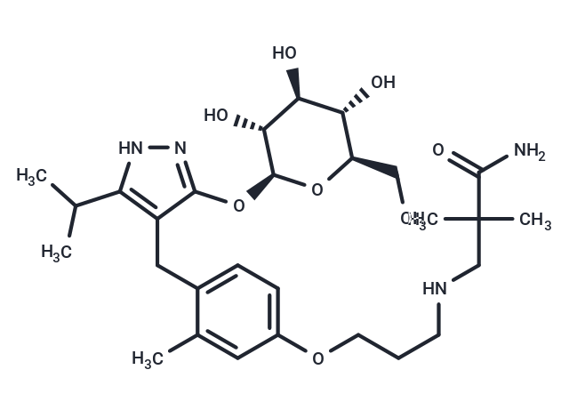 化合物 Mizagliflozin,Mizagliflozin