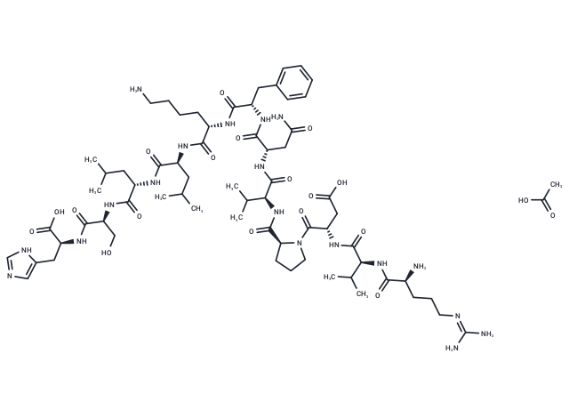 化合物RVD-Hpα acetate,RVD-Hpα acetate(1193362-76-3 free base)