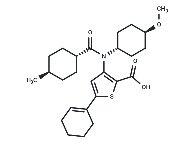 化合物 VCH-916 free acid,VCH-916 free acid(1200133-34-1 free base)