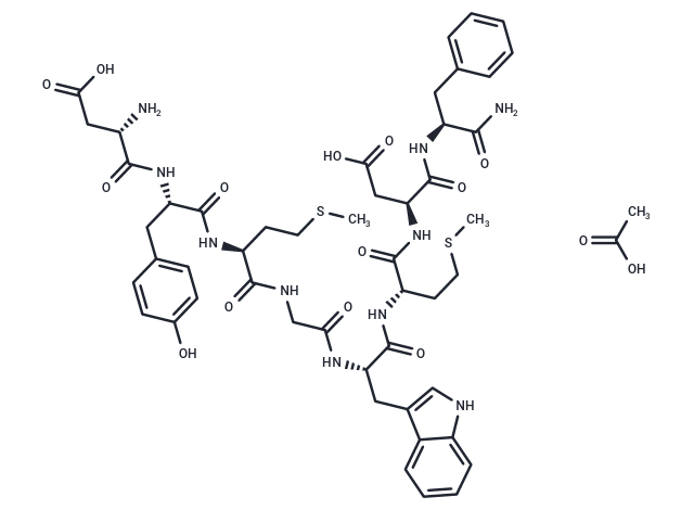 化合物CCK Octapeptide, non-sulfated acetate,CCK Octapeptide, non-sulfated acetate