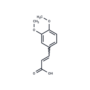 3,4-二甲氧基肉桂酸,3,4-Dimethoxycinnamic acid