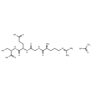 化合物Arg-Gly-Glu-Ser acetate|TP1458L|TargetMol