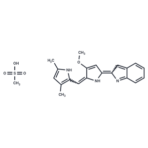 奧巴克拉甲磺酸鹽,Obatoclax Mesylate