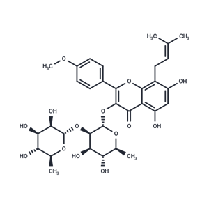 鼠李糖基淫羊藿次苷II|TQ0172|TargetMol