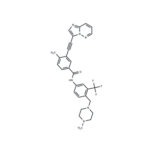 普納替尼,Ponatinib