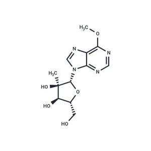 化合物 2′-C-Methyl-6-O-methylinosine|TNU0810|TargetMol