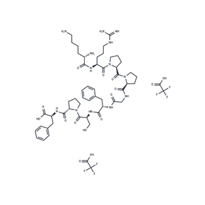 化合物L(fēng)ys-[Des-Arg9]Bradykinin,TFA|TP1918L|TargetMol