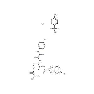 化合物 班對甲苯磺酸鹽一水化合物,Edoxaban Tosylate Monohydrate