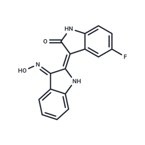 化合物 5'-Fluoroindirubinoxime|T8317|TargetMol