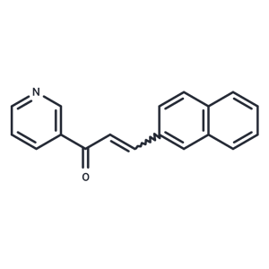 化合物 DMU2105,3-(2-Naphthalenyl)-1-(3-pyridinyl)-2-propen-1-one