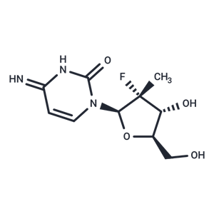 2'-去氧-2'-氟-2'-C-甲基胞苷|T7607|TargetMol