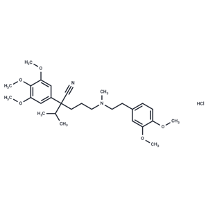 化合物 Gallopamil hydrochloride|T11353L|TargetMol