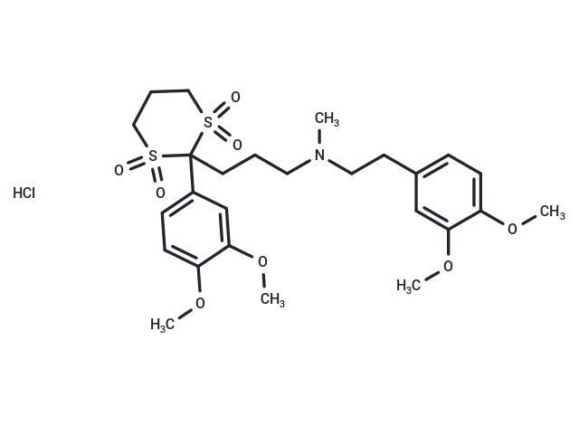 噻帕米鹽酸鹽,Tiapamil hydrochloride