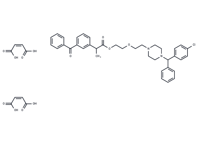 化合物 S 1429,Fenclozine Maleate