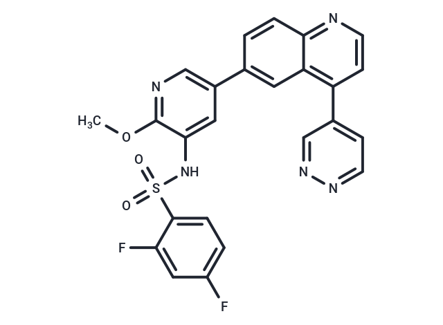 化合物 Omipalisib,Omipalisib