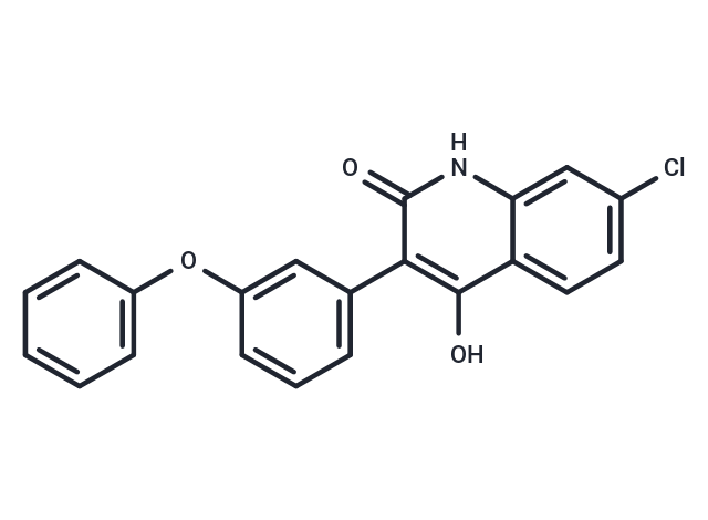7-氯-4-羥基-3-(3-苯氧基)苯基-2(1H)-喹啉,L-701324