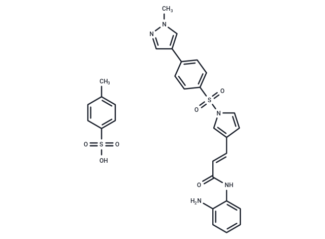 化合物 4SC-202 tosylate,Domatinostat tosylate