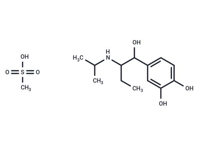 異丙腎上腺素甲磺酸鹽,Isoetharine mesylate salt