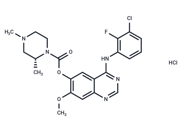 化合物 AZD3759 hydrochloride,AZD3759 hydrochloride