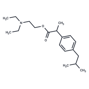 化合物 Ibuprofen diethylaminoethyl ester|T27572|TargetMol