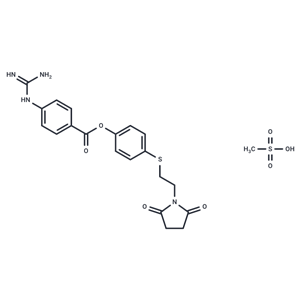 Patamostat 甲磺酸鹽|T38521|TargetMol