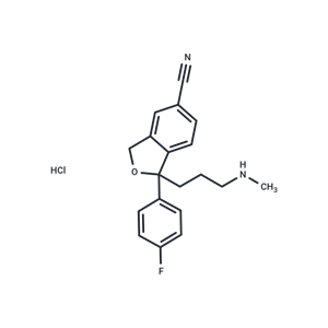 去甲基西酞普蘭鹽酸外消旋體,rac Desmethyl Citalopram Hydrochloride