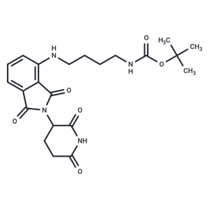 化合物Thalidomide-NH-C4-NH-Boc,Thalidomide-NH-C4-NH-Boc