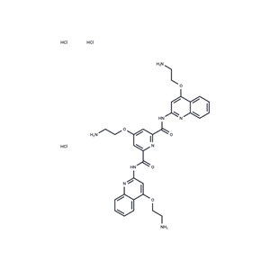 化合物 Pyridostatin Trihydrochloride|T4457|TargetMol