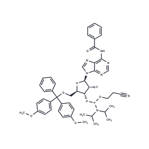 化合物 Dmt-2'fluoro-da(bz) amidite|T36752|TargetMol