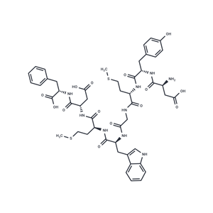 化合物 Cholecystokinin (26-33) (free acid)|TP2500|TargetMol