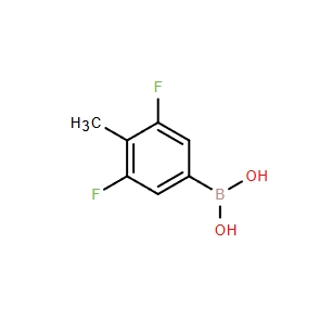 (3,5-二氟-4-甲基苯基)硼酸,3,5-Difluoro-4-methylphenylboronic acid