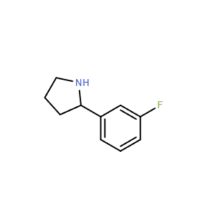 2-(3-氟苯基)-吡咯烷,2-(3-Fluorophenyl)-pyrrolidine