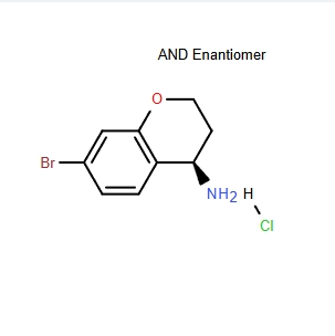 (R)-7-溴色滿-4-胺鹽酸鹽,(R)-7-Bromochroman-4-amine hydrochloride