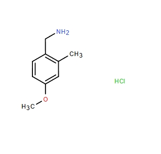 (4-甲氧基-2-甲基苯基)甲胺鹽酸鹽,(4-Methoxy-2-methylbenzyl)amine hydrochloride