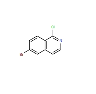 1-氯-6-溴異喹啉,6-Bromo-1-chloroisoquinoline