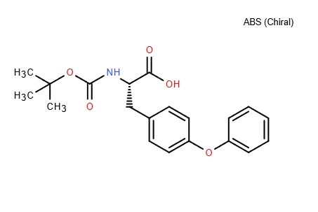 (2S)-2-[(叔丁氧基)羰基氨基]-3-(4-苯氧基苯基)丙酸,N-Boc-O-Phenyl-L-Tyrosine