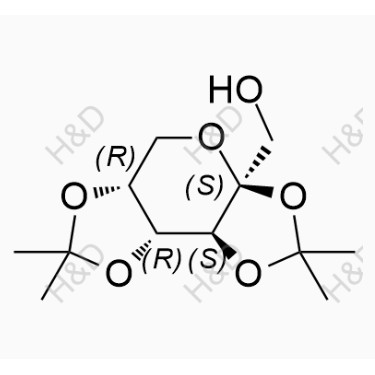 托吡酯EP雜質(zhì)A,((3aS,5aR,8aR,8bS)-2,2,7,7-tetramethyltetrahydro-3aH-bis([1,3]dioxolo)[4,5-b:4',5'-d]pyran-3a-yl)methanol