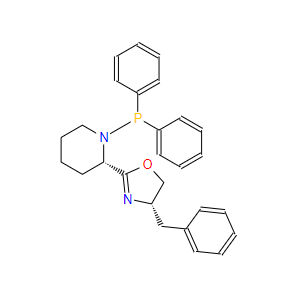 (S)-4-芐基-2-((S)-1-(二苯基膦基)哌啶-2-基)-4,5-二氫惡唑,(S)-4-Benzyl-2-((S)-1-(diphenylphosphanyl)piperidin-2-yl)-4,5-dihydrooxazole