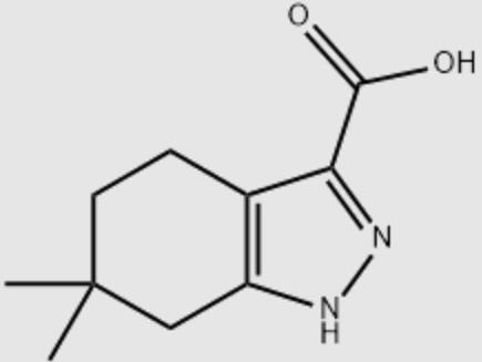 6,6-二甲基-4,5,6,7-四氫-1H-吲唑-3-甲酸,1H-Indazole-3-carboxylic acid, 4,5,6,7-tetrahydro-6,6-diMethyl-