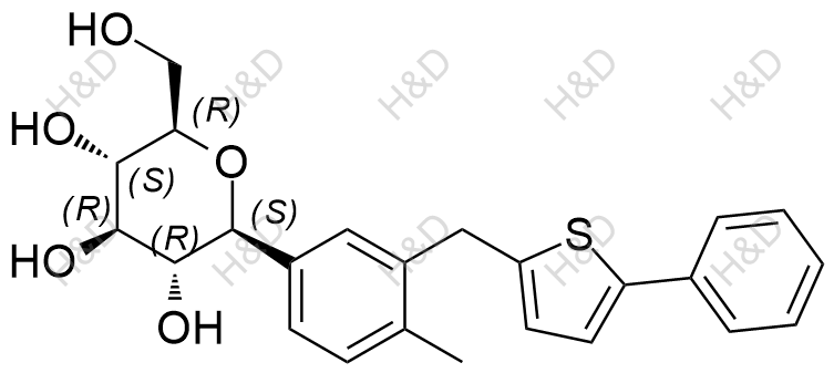 卡格列凈脫氟雜質,Canagliflozin Defluoro Impurity