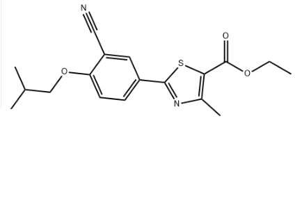 2-(3-氰基-4-異丁氧基苯基)-4-甲基噻唑-5-甲酸乙酯,Ethyl 2-(3-cyano-4-isobutoxyphenyl)-4-methyl-5-thiazolecarboxylate